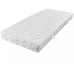 ASUPERMALL Matelas Avec Housse Lavable 200 X 160 X 17 Cm