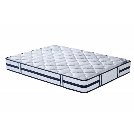 MEUBLETMOI Matelas 120 X 190 Haute Qualité - Belles Nuits - Blanc 1 MEUBLETMOI Matelas 120 X 190 Haute Qualité - Belles Nuits - Blanc