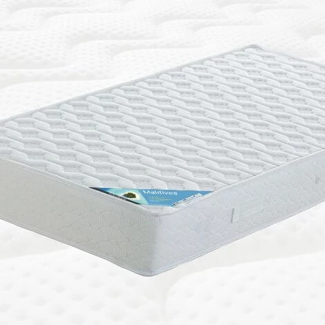 ALTOBUY MALDIVES - Matelas Mousse 80x190cm Epaisseur 21cm - Blanc 1 ALTOBUY MALDIVES - Matelas Mousse 80x190cm Epaisseur 21cm - Blanc