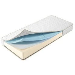 SOFAREVA Matelas Cloud Multi-technologies 7 Zones De Confort | 140x190cm | Epaisseur 32 Cm | Mousse Memoire De Forme | Avec Ou Sans Sommier | Latex Respirant | Ressorts Ensaches | Systeme AIR VENTILATION© - GRIS -Matelas Soldes Boutique 18126119 5