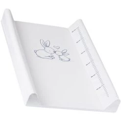 TEGA BABY Matelas Plan à Langer Luxe Pour Bébé 48 X 70 Cm Blanc Lapin - Blanc