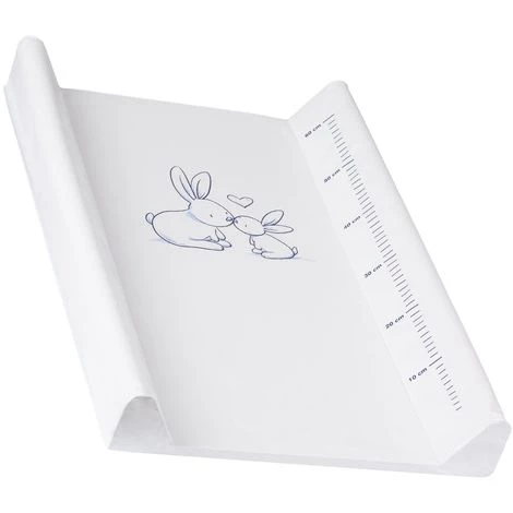 TEGA BABY Matelas Plan à Langer Luxe Pour Bébé 48 X 70 Cm Blanc Lapin - Blanc 1 TEGA BABY Matelas Plan à Langer Luxe Pour Bébé 48 X 70 Cm Blanc Lapin - Blanc