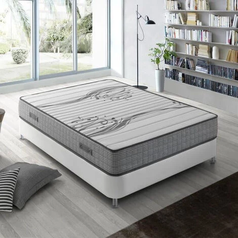 Matelas à Mémoire De Forme BOSTON 60x120. 22cm Épaisseur MarcKonfort - BLANC 2 Matelas à Mémoire De Forme BOSTON 60x120. 22cm Épaisseur MarcKonfort - BLANC – Image 2