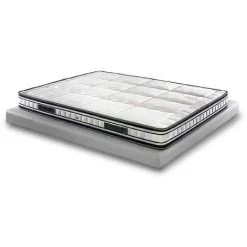 MOBILIER DECO SLEEP - Matelas Elite Confort 140x190 - Blanc