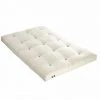 TERRE DE NUIT Matelas Futon écru Coeur En Latex 140x200 - Ecru