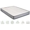 BEZEN Matelas à Mémoire De Forme 20 CM PHARMATERAPY 105X180 - Blanc Et Gris