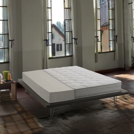 Talamo Italia Matelas Italia Minimal Carré Et Demi, Fabriqué En Italie, Matelas Amovible En Waterfoam, Anti-acarien Et Hypoallergénique, Cm 120x190 H19 1 Talamo Italia Matelas Italia Minimal Carré Et Demi, Fabriqué En Italie, Matelas Amovible En Waterfoam, Anti-acarien Et Hypoallergénique, Cm 120x190 H19