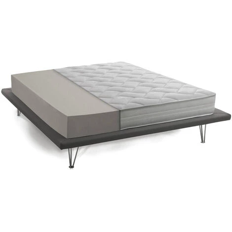 Talamo Italia Matelas Italia Minimal Carré Et Demi, Fabriqué En Italie, Matelas Amovible En Waterfoam, Anti-acarien Et Hypoallergénique, Cm 120x190 H19 2 Talamo Italia Matelas Italia Minimal Carré Et Demi, Fabriqué En Italie, Matelas Amovible En Waterfoam, Anti-acarien Et Hypoallergénique, Cm 120x190 H19 – Image 2
