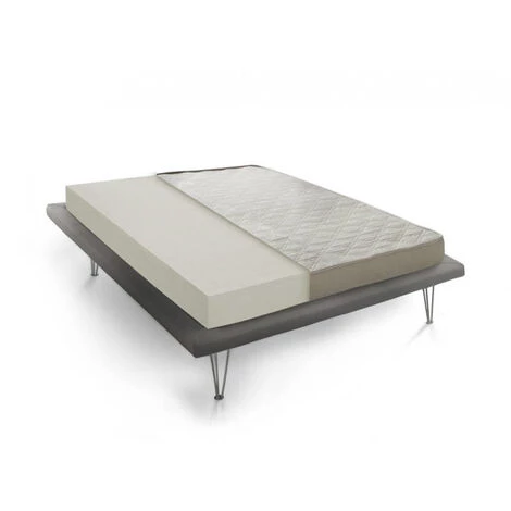 Talamo Italia Hydrogen Matelas Carré Et Demi, Made In Italy, Matelas Amovible En Waterfoam, Anti-acarien Et Hypoallergénique, Cm 120x190 H14 2 Talamo Italia Hydrogen Matelas Carré Et Demi, Made In Italy, Matelas Amovible En Waterfoam, Anti-acarien Et Hypoallergénique, Cm 120x190 H14 – Image 2