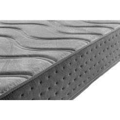 BEZEN Matelas Ressorts Ensachés ViscoGel-Grafeno Plus 80X200 13 Zones Et Soutien Lombaire - Hauteur 24 Cm Certifié Sanitized® Et Oeko-Tex® - Blanc Et Gris -Matelas Soldes Boutique 19196808 4