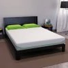 OLYMPE LITERIE | Matelas ANTHEA 80x200 Cm | Mousse à Mémoire De Forme | Soutien Ferme - Blanc