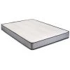 BEZEN Matelas Pharma Therapy Slim 90x190 Pour Lit Gigogne à Mémoire De Forme Et HR Grand Fermeté - Blanc Et Gris