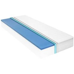 ASUPERMALL Matelas 140 X 200 Cm Mousse A Memoire De Forme Visco 18 Cm