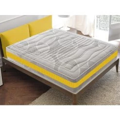 ILOVESLEEP Matelas 80x200 Rafraîchissant à Mémoire De Forme 11 Zones Différentes - Orthopédie - Anatomique - Antibactérien – Anti-acarien