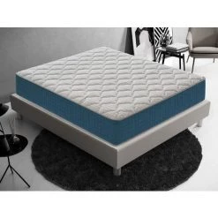 ILOVESLEEP Matelas 90x190 à Mémoire De Forme - 30 Cm De Hauteur - Orthopédique - Anatomique - Antibactérien – Anti-acarien