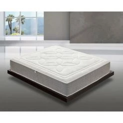 ILOVESLEEP Matelas 80x200 à Mémoire De Forme - AMOVIBLE - Hauteur 29 Cm - Orthopédique - Anatomique - Antibactérien - Anti-acarien - Élastique Et Indéformable - 100% Made In Italy