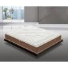 ILOVESLEEP Matelas 80x200 à Mémoire De Forme Avec 5 Cm De Mémoire - Hauteur 25 Cm - Orthopédique - AMOVIBLE - Bande En Microfibre - Orthopédique - Ergonomique - Antibactérien - 100% Made In Italy