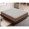 ILOVESLEEP Matelas 80x200 Avec 1600 Ressorts Ensachés Et Mousse à Mémoire à 9 Zones Différenciées - 25cm De Hauteur - Orthopédique - Anatomique - Antibactérien - Anti-acarien - Dispositif Médical - 100% Made In Italy