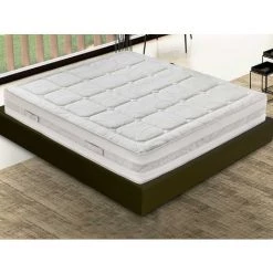 ILOVESLEEP Matelas 80x200 à Mémoire De Forme - Hauteur 29 Cm - Mousse à Mémoire De Forme 5 Cm - Amovible - Orthopédique - Anatomique - Antibactérien - Anti-acarien - Élastique Et Indéformable - 100% Made In Italy