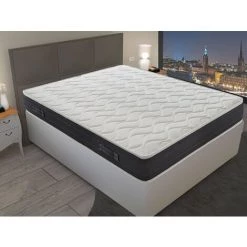 ILOVESLEEP Matelas 80x200 Rafraîchissant à Mémoire De Forme 11 Zones Différentes - Orthopédie - Anatomique - Antibactérien – Anti-acarien