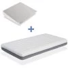 Matelas BEBE KALA 60X120 + Plan Incline - Epaisseur 11cm Dehoussable Et Lavable - DORMALIT