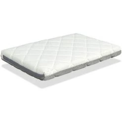 Matelas BEBE Berceau 90x40 Epaisseur 7 CM MINI BUNNY - Dehoussable, Lavable, Adaptable Et Respirant - DORMALIT