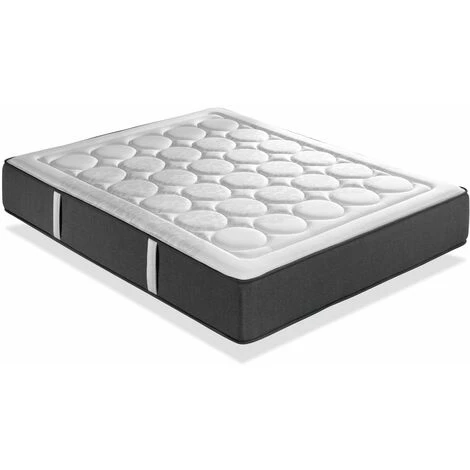 DORMALIT Matelas 80X190 AIRSYSTEM PRIVILEGE Epaisseur 30 Cm Noyau En Mousse Haute Densite Transpirable - Effect Nouage Sur 2 Faces 1 DORMALIT Matelas 80X190 AIRSYSTEM PRIVILEGE Epaisseur 30 Cm Noyau En Mousse Haute Densite Transpirable - Effect Nouage Sur 2 Faces