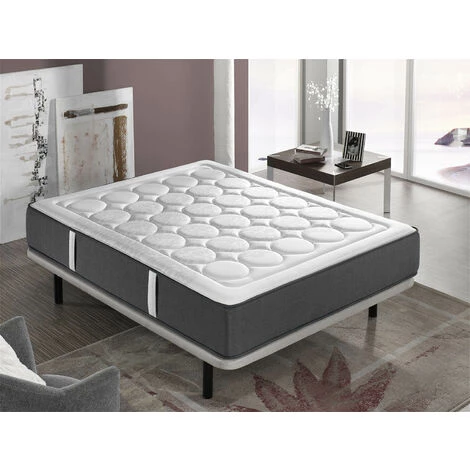 DORMALIT Matelas 80X190 AIRSYSTEM PRIVILEGE Epaisseur 30 Cm Noyau En Mousse Haute Densite Transpirable - Effect Nouage Sur 2 Faces 2 DORMALIT Matelas 80X190 AIRSYSTEM PRIVILEGE Epaisseur 30 Cm Noyau En Mousse Haute Densite Transpirable - Effect Nouage Sur 2 Faces – Image 2