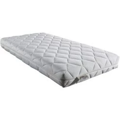 NUITSDOR Bambin Matelas Bébé 70x140 Cm Hauteur +/- 10,5 Cm - Tissu 175 Gr/m2 - Déhoussable 4 Côtés Housse Lavable + Alese Impermeable Offerte - Hyppoallergénique - Anti-acariens - Plusieurs épaisseurs De Mousse