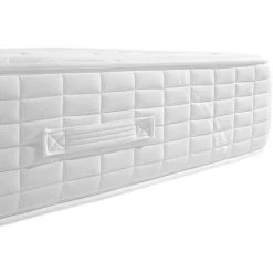 BEZEN Matelas Relax 7 Zones à Ressorts Ensachés Et Mémoire De Forme 27 CM 90X200 - Blanc -Matelas Soldes Boutique 22940809 3