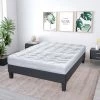OLYMPE LITERIE | Matelas NAXOS 90x200 Cm | Mousse à Mémoire De Forme | Soutien Ferme - Blanc