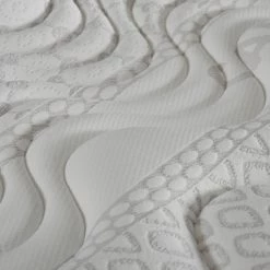 OLYMPE LITERIE | Matelas NAXOS 90x200 Cm | Mousse à Mémoire De Forme | Soutien Ferme - Blanc -Matelas Soldes Boutique 23400439 3