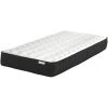 BELIANI Matelas En Tissu Blanc 80x200 - Blanc