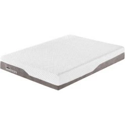 COTECOSY Matelas Mousse Avec Mémoire De Forme Bedream Premium 180x200cm - Blanc / Taupe
