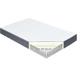 Matelas De Sommier Tapissier 200x140x20 Cm VidaXL -Matelas Soldes Boutique 24071853 5