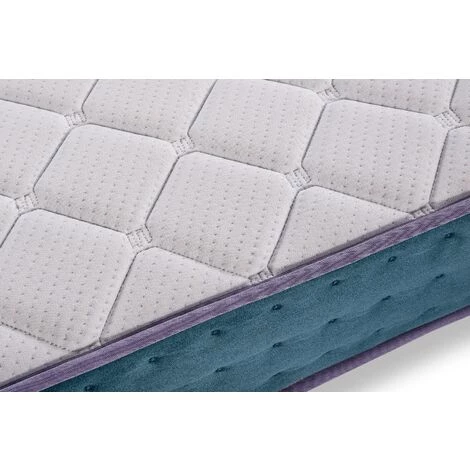 KIMBED Matelas Ressorts 90x190 Cm - 20 Cm D'épaisseur - Mousse HQ - Viscoélastique SULA 1 KIMBED Matelas Ressorts 90x190 Cm - 20 Cm D'épaisseur - Mousse HQ - Viscoélastique SULA