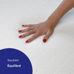 Hypnia - Matelas Confort-80 X 200 (cm) - Blanc -Matelas Soldes Boutique 25966435 4