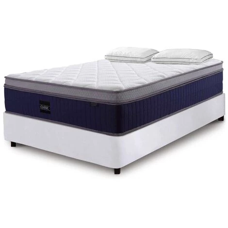 DECO IN PARIS Matelas Hybride CLASSIC 160 X 200 Cm Ressorts Ensachés Et Mémoire De Forme épaisseur 31 Cm - Blanc 1 DECO IN PARIS Matelas Hybride CLASSIC 160 X 200 Cm Ressorts Ensachés Et Mémoire De Forme épaisseur 31 Cm - Blanc