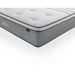 DECO IN PARIS Matelas Hybride NATURAL 180 X 200 Cm Ressorts Ensachés Et Soie épaisseur 29 Cm - Blanc 8 DECO IN PARIS Matelas Hybride NATURAL 180 X 200 Cm Ressorts Ensachés Et Soie épaisseur 29 Cm - Blanc -Matelas Soldes Boutique 26098557 4
