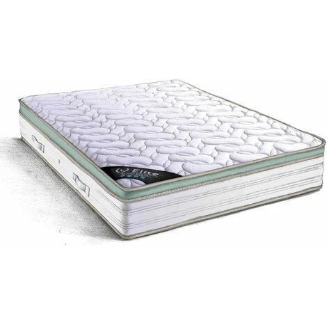 DECO IN PARIS Matelas Mémoire De Forme 140 X 190 Hauteur 27 Cm ALOE VERA - Blanc 1 DECO IN PARIS Matelas Mémoire De Forme 140 X 190 Hauteur 27 Cm ALOE VERA - Blanc