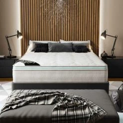 DECO IN PARIS Matelas Mémoire De Forme 140 X 190 Hauteur 27 Cm ALOE VERA - Blanc 7 DECO IN PARIS Matelas Mémoire De Forme 140 X 190 Hauteur 27 Cm ALOE VERA - Blanc -Matelas Soldes Boutique 26098575 3