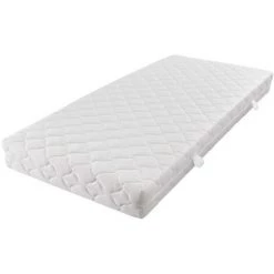 TRUE DEAL Matelas Avec Housse Lavable 200 X 160 X 17 Cm