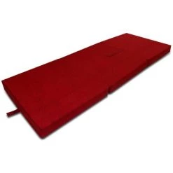 TRUE DEAL Matelas En Mousse Pliable En 3 Sections 190 X 70 X 9 Cm Rouge -Matelas Soldes Boutique 26218949 3
