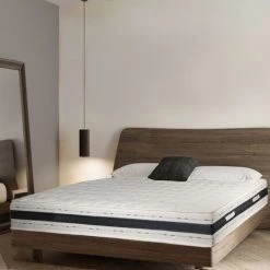 Matelas à Mémoire 160x200 H22cm COMFOPLUS, 3D Aération, Orthopédique, Respirant, Ferme, Hypoallergénique, BATFLEX - La Couleur Peut Changer - La Couleur Peut Changer