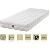 PROVENCE LITERIE Matelas Face Latex 78 Kg/m3 Face Mémoire De Forme 62 Kg/m3 90x200 X 21 Cm Ferme - Déhoussable Housse Lavable - 7 Zones De Confort