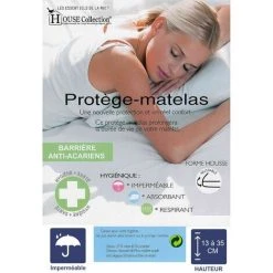 PROVENCE LITERIE Matelas Latex 70% Naturel 80x190 X 21 Cm Souple + Oreiller Visco + Alèse - Déhoussable Housse Lavable - 7 Zones De Confort - Ame Poli Lattex 33 Kg/m3 - Hypoallergénique -Matelas Soldes Boutique 26396944 3