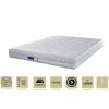 PROVENCE LITERIE Matelas 70x190 X 20,5 Cm Ferme - Spécial Sommier Electrique - Déhoussable Housse Lavable - 7 Zones De Confort - Ame Poli Lattex 33 Kg/m3 - Hypoallergénique