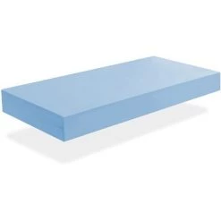 DORMALIT Matelas 90X190 MEDICAL- GERIATRIQUE Epaisseur 20 CM - Pour Lit Medicalise Et Articules - Mousse Therapeutique - Dehoussable Et Impermeable