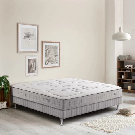 SIMMONS Matelas EQUILIBRE - Matelas Ressorts Ensachés Garnissage Mémoire De Forme 160 X 200 1 SIMMONS Matelas EQUILIBRE - Matelas Ressorts Ensachés Garnissage Mémoire De Forme 160 X 200