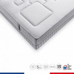SIMMONS Matelas EQUILIBRE - Matelas Ressorts Ensachés Garnissage Mémoire De Forme 160 X 200 6 SIMMONS Matelas EQUILIBRE - Matelas Ressorts Ensachés Garnissage Mémoire De Forme 160 X 200 -Matelas Soldes Boutique 26703299 3